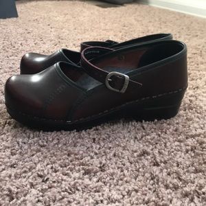 Danskos clogs Mary Janes
